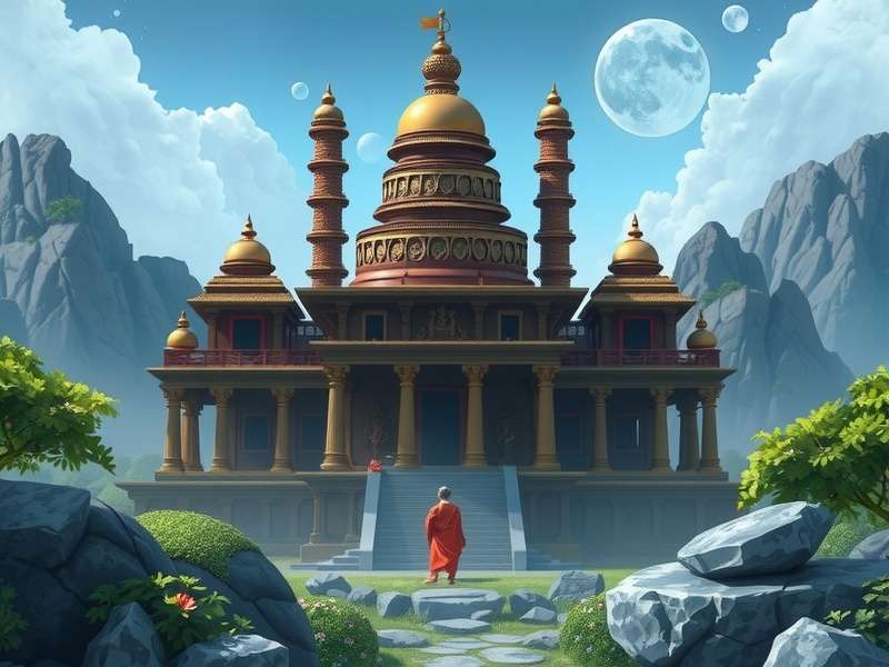 Ancient Wisdom Temple Game Screenshot